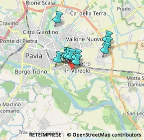 Mappa Via Felice Luigi Maggi, 27100 Pavia PV, Italia (1.07364)