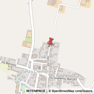 Mappa Via Crotti, 61, 26028 Sesto ed Uniti, Cremona (Lombardia)