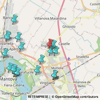 Mappa Via Piemonte, 46030 Mottella MN, Italia (2.709)