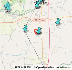 Mappa Via Immacolata, 35047 Solesino PD, Italia (5.46357)