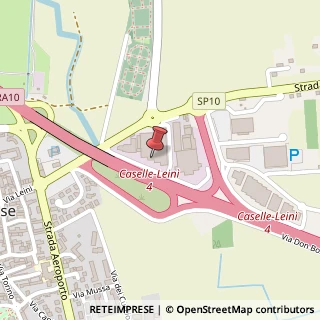 Mappa Via Commenda, 2/B, 10072 Caselle Torinese, Torino (Piemonte)