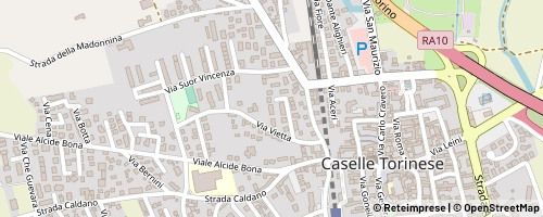 Mappa Caselle Torinese