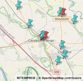 Mappa Via Libertà, 26841 Casalpusterlengo LO, Italia (3.99545)