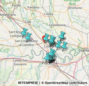 Mappa Via Libertà, 26841 Casalpusterlengo LO, Italia (10.968)