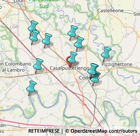 Mappa Via Libertà, 26841 Casalpusterlengo LO, Italia (6.78667)