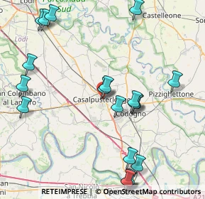 Mappa Piazza Pusterla, 26841 Casalpusterlengo LO, Italia (10.143)