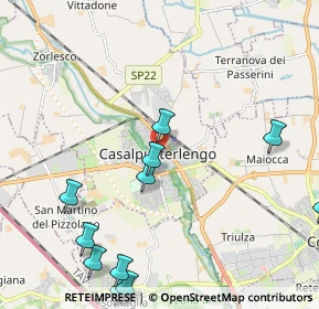 Mappa Via Libertà, 26841 Casalpusterlengo LO, Italia (2.66727)