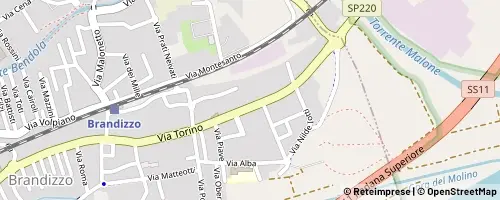 Mappa San Raffaele Cimena
