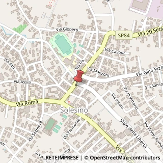 Mappa Via 1º Maggio, 12/3, 35047 Solesino, Padova (Veneto)