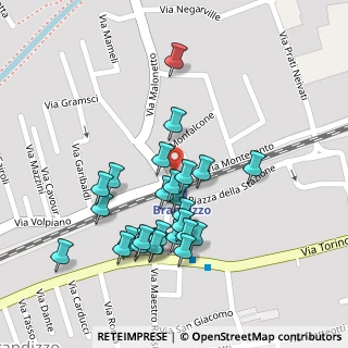 Mappa Piazza della Stazione, 10032 Brandizzo TO, Italia (0.1)