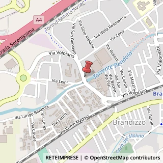 Mappa Via Volpiano, 86, 10032 Brandizzo, Torino (Piemonte)