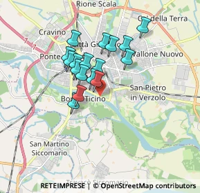 Mappa Lungo Ticino Sforza, 27100 Pavia PV, Italia (1.33941)