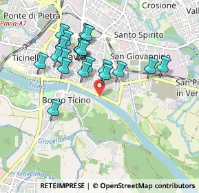 Mappa Lungo Ticino Sforza, 27100 Pavia PV, Italia (0.864)