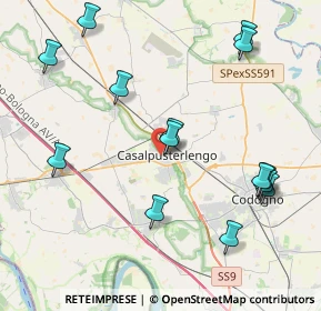 Mappa Via Minzoni Don Giovanni, 26841 Casalpusterlengo LO, Italia (4.66857)