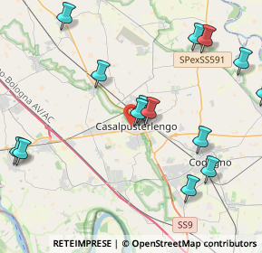 Mappa Via Minzoni Don Giovanni, 26841 Casalpusterlengo LO, Italia (4.86643)