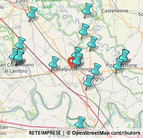 Mappa Via Don Minzoni, 26841 Casalpusterlengo LO, Italia (8.188)