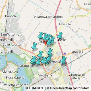 Mappa SP 25, 46030 San Giorgio Bigarello MN (1.45412)