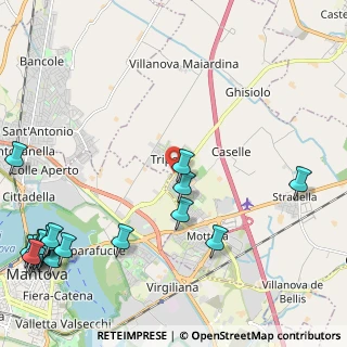 Mappa SP 25, 46030 San Giorgio Bigarello MN (3.387)