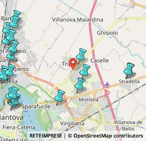 Mappa SP 25, 46030 San Giorgio Bigarello MN (3.157)