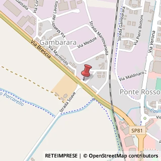 Mappa Via Brescia, 11, 46100 Mantova, Mantova (Lombardia)