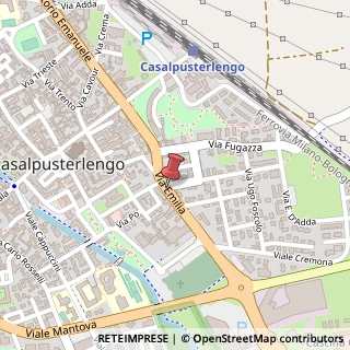 Mappa Viale Emilia,  8, 26841 Casalpusterlengo, Lodi (Lombardia)
