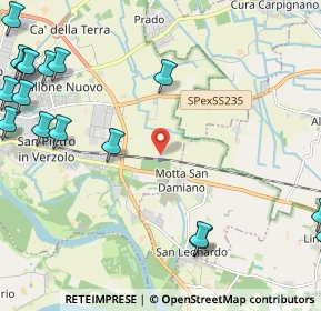 Mappa Strada Colombarone Marozzi, 27100 Pavia PV, Italia (3.38667)