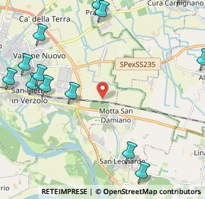 Mappa Strada Colombarone Marozzi, 27100 Pavia PV, Italia (3.05154)