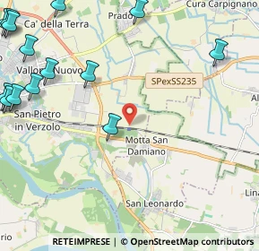 Mappa Strada Colombarone Marozzi, 27100 Pavia PV, Italia (3.36571)