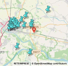 Mappa Strada Colombarone Marozzi, 27100 Pavia PV, Italia (4.6305)