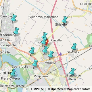 Mappa Via Marche, 46030 San Giorgio di Mantova MN, Italia (2.275)