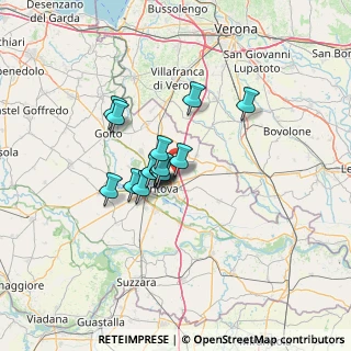 Mappa Via Marche, 46030 San Giorgio di Mantova MN, Italia (8.566)