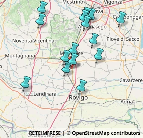 Mappa Via Sansovino, 35047 Solesino PD, Italia (15.19867)