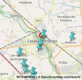 Mappa Via Galileo Galilei, 26841 Casalpusterlengo LO, Italia (2.71545)
