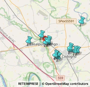 Mappa Vicolo Cesaris, 26841 Casalpusterlengo LO, Italia (3.29538)