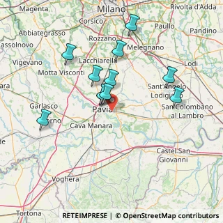 Mappa Via Cambiagio Frassinello, 27100 Pavia PV, Italia (13.27091)