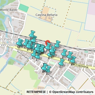 Mappa Via Cambiagio Frassinello, 27100 Pavia PV, Italia (0.18966)