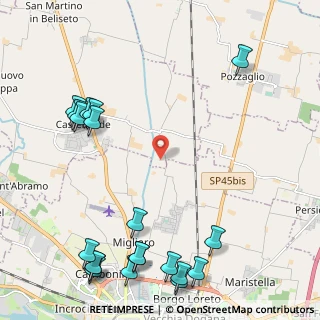 Mappa Via IV Novembre, 26022 Castelverde CR, Italia (3.057)