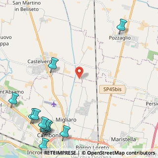 Mappa Via IV Novembre, 26022 Castelverde CR, Italia (3.51)