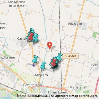 Mappa Via IV Novembre, 26022 Castelverde CR, Italia (1.739)