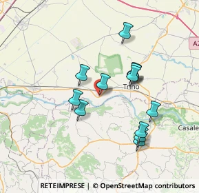 Mappa Corso Italia, 13040 Palazzolo Vercellese VC, Italia (6.30846)