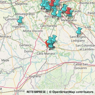 Mappa Strada Canarazzo, 27100 Pavia PV, Italia (21.3255)