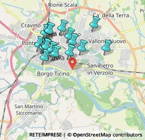 Mappa Viale Resistenza, 27100 Pavia PV, Italia (1.6705)