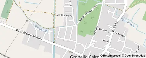 Mappa Gropello Cairoli