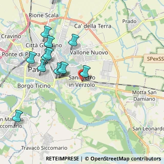 Mappa Via Giacomo Gualla, 27100 Pavia PV, Italia (2.22769)