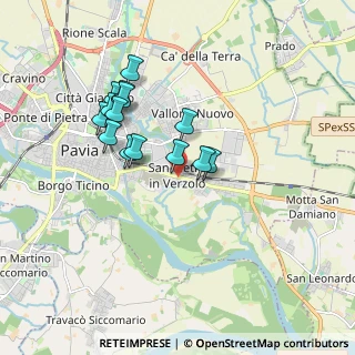 Mappa Via Giacomo Gualla, 27100 Pavia PV, Italia (1.54)