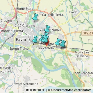 Mappa Via Giacomo Gualla, 27100 Pavia PV, Italia (0.96091)