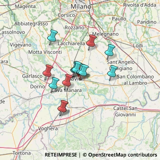 Mappa Via Giacomo Gualla, 27100 Pavia PV, Italia (10.09357)