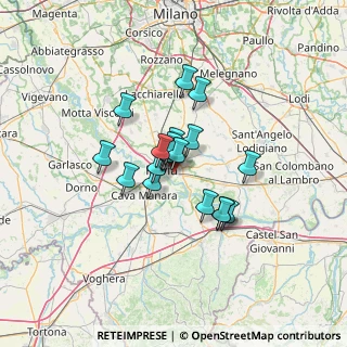 Mappa Via Giacomo Gualla, 27100 Pavia PV, Italia (8.4475)