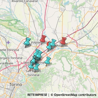 Mappa Via Papa Giovanni XXIII, 10032 Brandizzo TO, Italia (6.27176)