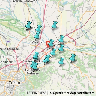 Mappa Via Papa Giovanni XXIII, 10032 Brandizzo TO, Italia (7.27)
